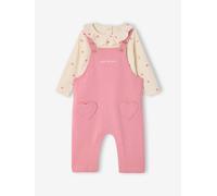 Ensemble salopette bébé fille rose 3M(60CM)