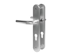 Ensemble San Diego grand model type CLE I pour cylindre européen finition F1 alu aspect argent - HOPPE - 3559782