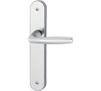 Hoppe Poignée de porte intérieure San Diego – Bec-de-cane Gris argent 165 mm