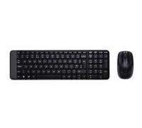Logitech MK220 Combo Clavier et Souris Sans Fil pour Windows, Clavier US International QWERTY - Noir