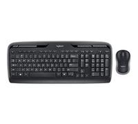 Logitech – Combo Clavier et Souris MK330 Sans fil pour Windows – QWERTZ allemand – Noir