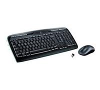 Ensemble sans fil Logitech MK330 - Ensemble clavier et souris - sans fil - 2.4 GHz - Espagnol - noir Noir G