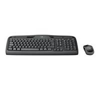 Ensemble sans fil Logitech MK330 - Ensemble clavier et souris - sans fil - 2.4 GHz - R.-U. - noir Noir G