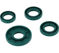 Ensemble : Schmitt Wellendichtringe Motor kpl, FKM vert, lèvre anti-poussière - pour Simson S51, S70, S53, S83, KR51/2 Schwalbe, SR50, SR80