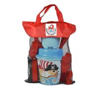 Mondo - Jeux de plage - Kit seau Pirates - 10 pièces