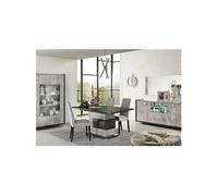 Ensemble Séjour avec Table de Repas à Pied Central - HOFFMAN -