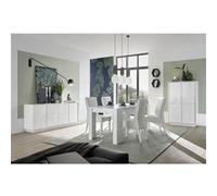Ensemble Séjour complet Finition Blanc Laqué Brillant Weiss - LYSIANE - ALTOBUY Blanc G
