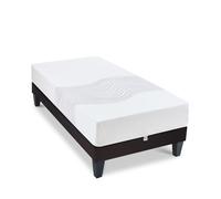 Ensemble Sensitive 90x200 cm Matelas Mousse + Sommier Bois