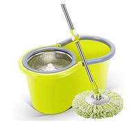 Ensemble serpillère rotative et seau, système de nettoyage pour planchers de bois dur, nettoyeur de sol de cuisine