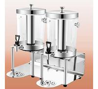 Ensemble serveur de buffet et chauffage, 16 l, marmite à nourriture et à eau pour la restauration, double tête avec déflecteur, ensemble de buffet avec couvercle pour fêtes et banquets