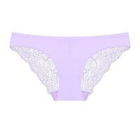 Ensemble Sexy Taille Respirant Soie sous-Vêtements Sexy Mémoires Basse Dentelle Glace Femmes Intimes(M)