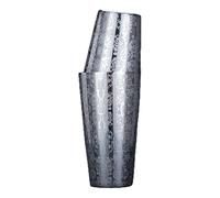 Ensemble shaker pour barman avec surface en métal et ergonomique pour mixer des boissons, gravure, mixeur à cocktail en acier inoxydable poli brillant