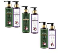 Ensemble shampooing et revitalisant au romarin pour cheveux doux et brillants, cuir chevelu frais, duo de soins capillaires non gras et nourrissant pour femmes et hommes, sans danger pour (3PCS)