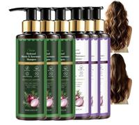 Ensemble shampooing et revitalisant au romarin pour la croissance des cheveux, épaississement volumisant, shampooing hydratant nourrissant, shampooing doux pour le cuir chevelu contre l'huile (3set)