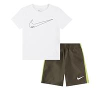 Ensemble short bÃ©bÃ© garÃ§on Nike Club SSNL WVN Vert 2/3 ans