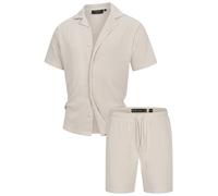 Ensemble short et chemise Indicode pour hommes ensemble INZandro-Sweatshorts ...