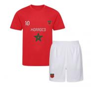Ensemble short et maillot de foot Maroc enfant - - Blanc 5-6 ans