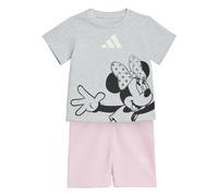 Adidas Survêtement bébé fille Disney Minnie Mouse – gris chiné/off white – 9-12 mois