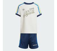 Ensemble short et t-shirt enfants Cloud White / Night Indigo 4-5A