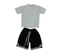 Ensemble short et t-shirt pour figurines de soldat de 30,5 cm - Ensemble chemise blanche