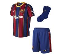 Ensemble Short Nike FC BARCELONE 20/21 - Homme - Bleu - Manches courtes - Respirant - Coupe standard 9-12 mois