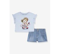 Levi´s ® Kids 1ep561 Set Bleu 9 Months Fille