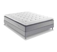 Ensemble Simmons 651 Ressorts Ensachés Surmatelas Intégré Sw5 - 160x200 Blanc