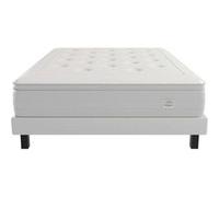 Ensemble Simmons Subtil - 651 Ressorts Ensachés 160x200 Blanc