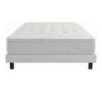 Ensemble Simmons Subtil - 651 Ressorts Ensachés 180x200 - Double Sommier Blanc