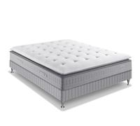Ensemble simmons sw5 ressorts ensachés + surmatelas 140x200