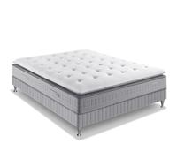 Ensemble simmons sw5 ressorts ensachés + surmatelas 160x200