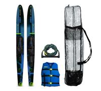 Jobe Allegre 67´´ Combo Package Water Skis Set Bleu EU 36-47