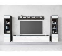 Ensemble Slavic Vera II - 4 éléments de Meubles de Salon Modernes, Armoire Murale, TV