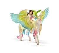 schleich Fée Surah avec un pégase scintillant