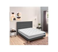 Ensemble sommier et matelas 100x190 cm mousse ferme Regular