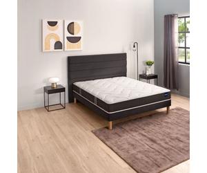 Ensemble sommier et matelas 140x190 cm mousse très ferme Bultex So Good