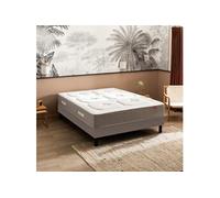 Ensemble sommier et matelas 70x190 cm ressorts ensachés mi-ferme Beau Séjour