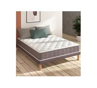 Bultex Ensemble Matelas Mousse avec sommier Extra-Plat 90x190 cm - Cyber