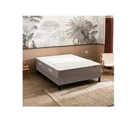 Ensemble sommier et matelas 90x200 cm ressorts multi-actifs mi-ferme Echappée