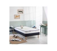 Ensemble sommier et matelas enfant 80x190 cm mousse ferme Sun