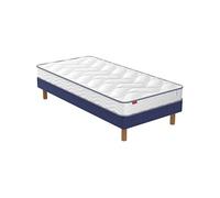 Ensemble sommier et matelas enfant 90x190 cm mousse ferme Sun