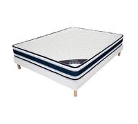 Ensemble Sommier + Matelas 140x190 22cm Memory