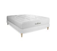 Ensemble sommier matelas 140x200 - Royal Palace Bedding - Windsor - 26 cm - Mémoire de forme - Ressorts ensachés