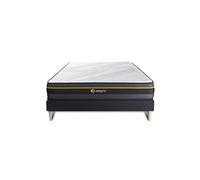 Sleepfit Ensemble sommier + Matelas Active à mémoire de Forme 160x200 | Epaisseur : 24 cm | Confort : Ferme