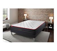 Ensemble sommier + matelas BOOST ressorts ensachés et mémoire de forme 140x200