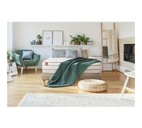 Ensemble sommier matelas LE DOUILLET 180x200cm Mémoire de forme BioVisco - Maxi épaisseur 26cm + double sommiers Beige G