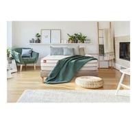 Ensemble sommier matelas LE DOUILLET 90x200cm Mémoire de forme BioVisco - Maxi épaisseur 26cm + sommier Beige G