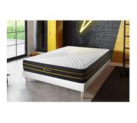 Ensemble sommier + matelas ULTRA micro ressorts ensachés et mémoire de forme 140x190