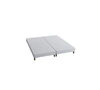 Ensemble Sommiers 80x200 + Matelas 160x200 Mémoire de Forme - ELITE MATTRESS COMPANY - Equilibré - Blanc