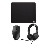 Ensemble Souris, tapis de souris et casque Corsair MM100 + M55-WIRELESS + HS35 V2 Stereo